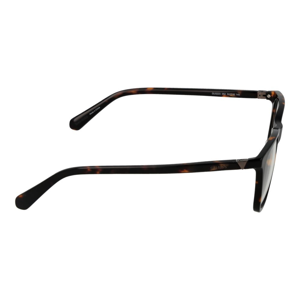Guess Brillengestell aus braunem Acetat